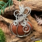 Preview: glücksbringer Kette by ELfentau Glück Kürbis Märchen Schmuck