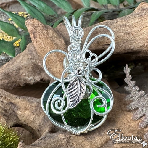 glücksbringer Kette by ELfentau Glück Kürbis Märchen Schmuck