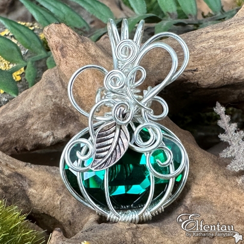 glücksbringer Kette by ELfentau Glück Kürbis Märchen Schmuck